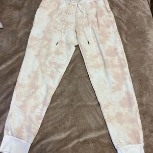 Stars Above Tie Dye Fleece Jogger Sweatpants size small